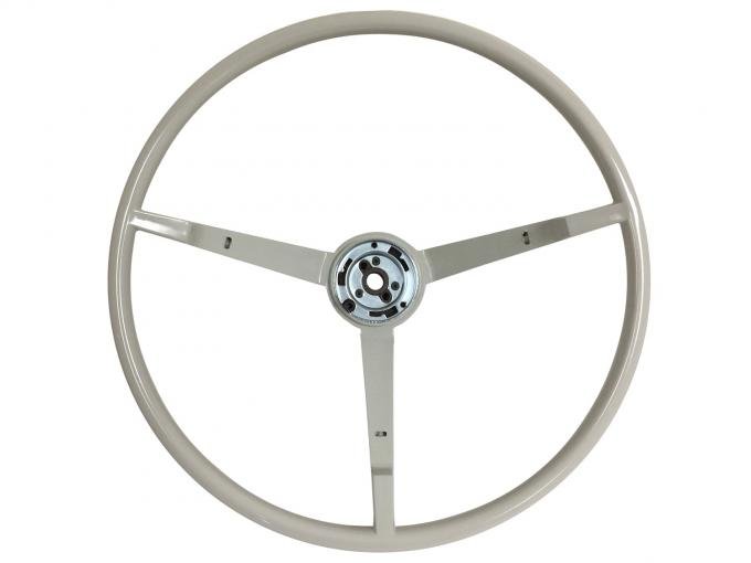 Auto Pro USA 1964 Ford Mustang VSW Steering Wheel OE Series, White, For 1964.5 Ford Mustang ST3033WHT