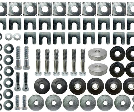 Auto Pro USA 1964-1967 Chevrolet Corvette Body Mount Bushing Set, Includes All Hardware, OE Number 3842913/3842914 BM1016