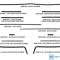 Auto Pro USA 1984-1990 Chevrolet Corvette Door Trim Molding, Left, OE Number 14043097 BMP1008L