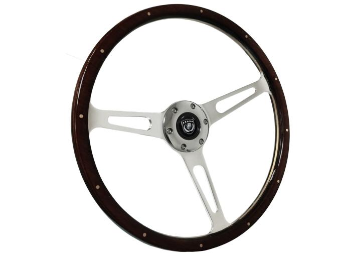 Auto Pro USA VSW 6-Bolt Classic Wood Steering Wheel ST3553A