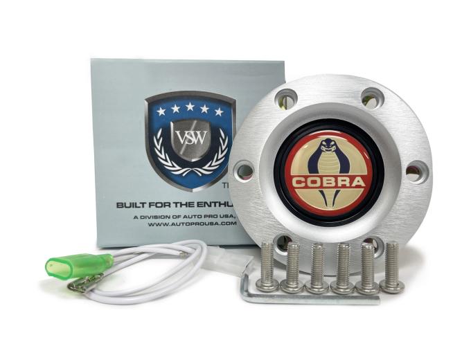 Auto Pro USA VSW 6-Bolt Steering Wheel Horn Button STE1005BRU