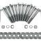 Auto Pro USA Body Mount Bushing And Hardware Set, Complete Set, Includes Sleeve Inserts BM1032KIT