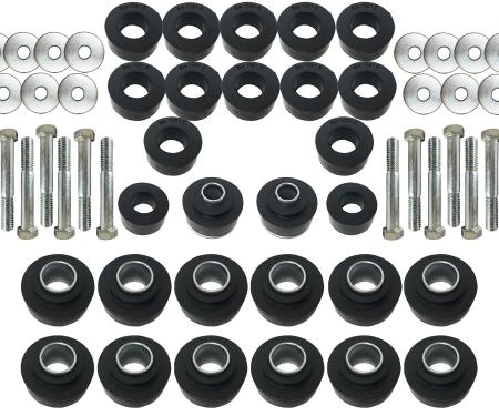 Auto Pro USA Body Mount Bushing And Hardware Set, Includes All Mounting Bushings, 28 Piece Hardware Set BM1021KIT