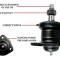 Auto Pro USA 1963-1982 Chevrolet Corvette Poly Control Arm Kit, Upper/Lower CA.CORV.POLY