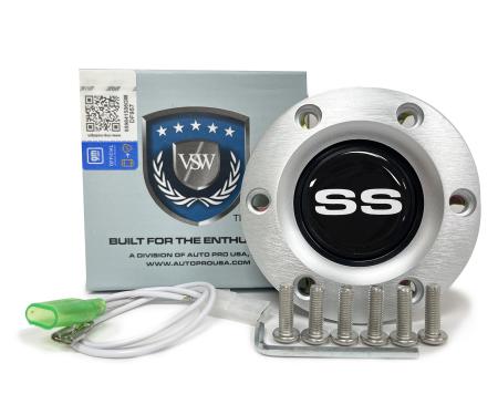 Auto Pro USA VSW 6-Bolt Steering Wheel Horn Button STE1007BRU