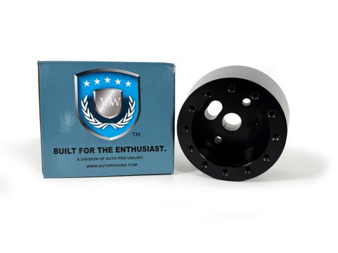 Auto Pro USA VSW 6-Bolt Hub Adapter, 6 Bolt, Black STH1008BLK