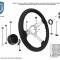 Auto Pro USA 1984-1987 Buick Regal VSW Steering Wheel OE Series Horn Cap, Black Horn Cap, Buick Grand National STE1036-19B