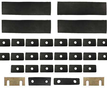 Auto Pro USA Body Mount Bushing Set, Includes All Mounting Bushings, OE Number 3751562 BM1027