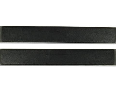 Auto Pro USA 1965-1966 Ford Mustang Arm Rest Pad, Right/Passenger Side and Left/Driver Side, Black AR6566BLK