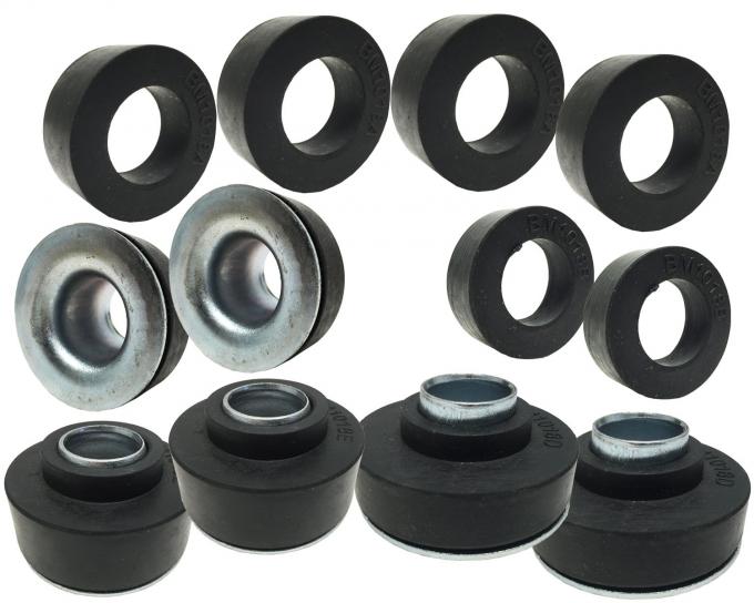 Auto Pro USA Body Mount Kit, Includes All Mounting Bushings, OE Number 3928380/396272 BM1019