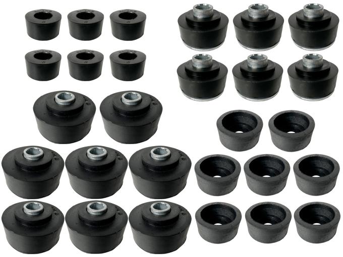 Auto Pro USA Body Mount Bushing Set, Includes All Mounting Bushings, Convertible Only BM1004