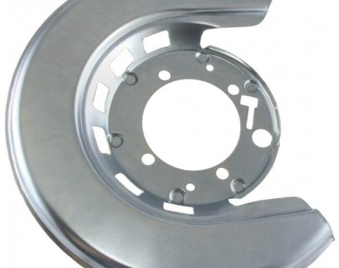 Corvette Brake Caliper Shield, Left, Rear, 1965-1975