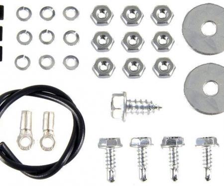 Camaro Console Gauge Mounting Hardware Kit, 1968-1969