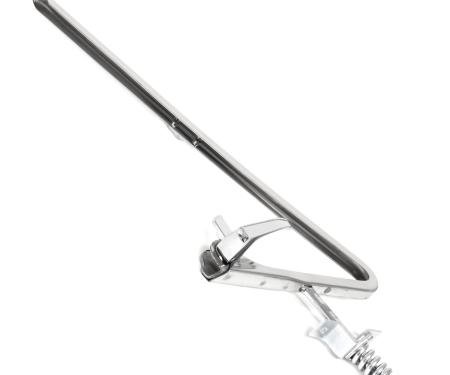 ACP Vent Window Glass Frame With Chrome Handle Driver Side FM-BVW03BL