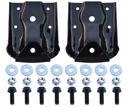 Key Parts '99-'13 Pair of Rear of Rear Leaf Spring Hangers KPR2019
