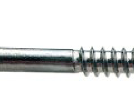 AMK 1964 Chevrolet Chevelle 2 piece Vent Window Channel > Door #10 X 2 1/2" SS/Chrome Panhead Oval Screws G-6666
