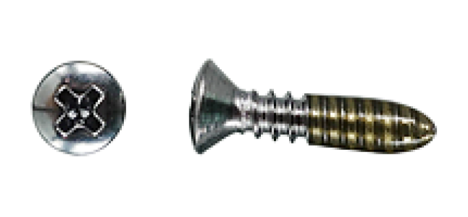 AMK 1971 Ford Mustang 12 piece Scuff Plates (Door Opening) SS/Chrome Panhead Oval Ab Screws F-495