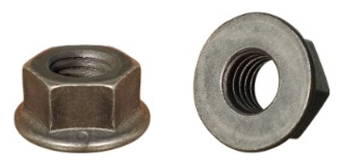 AMK 1976 Pontiac Firebird 8 piece Bumper (Fr) Braces > Horns Carriage Bolts, Flange Nuts G-7268