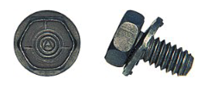 AMK 1970 Chevrolet Camaro 6 piece Wiper Arm Pivots > Cowl Hex Coni Tooth Sems G-4153