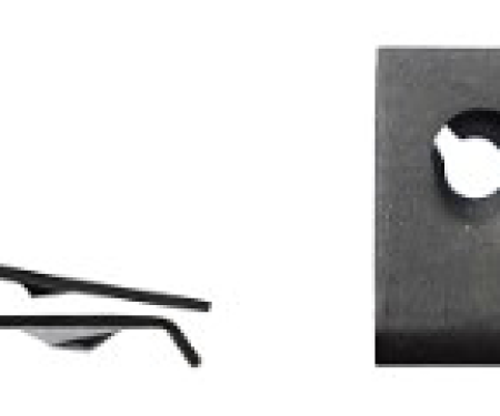 AMK 1968 Chevrolet Chevelle 4 piece Glove Box Striker Screws, Spring Nuts G-5702