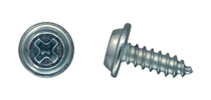 AMK 1967 Chevrolet Camaro 8 piece Headliner Tack Strip (Fr) Panhead Round Washer Ab Screws G-7850