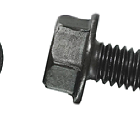 AMK 1977 Pontiac Firebird 8 piece Fender > Rad Support Braces Hex Washer Ca Screws, U-Nuts G-7241