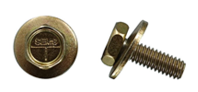 AMK  4 piece Hood Twist Lock Retainers - on Hood Hex Coni Sems F-1630