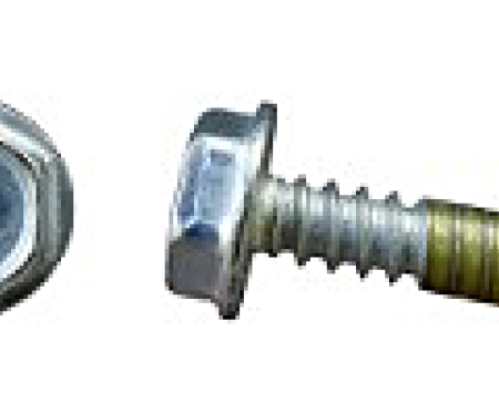 AMK 1967 Chevrolet Camaro 8 piece Fuel Filler Neck > Body & Tank Hex Washer Ab Screws G-4683