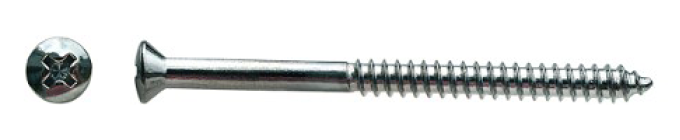 AMK 1964 Chevrolet Chevelle 2 piece Vent Window Channel > Door #10 X 2 1/2" SS/Chrome Panhead Oval Screws G-6666