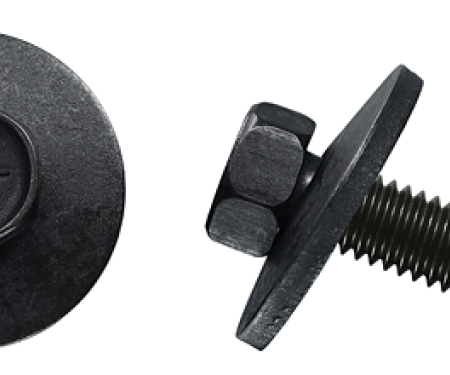 AMK 1965 Ford Mustang 6 piece Floor Reinforcement - Body 76 Hex Coni Sems F-568