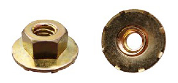 AMK 1970 Chevrolet Camaro 4 piece Door Handles (Outside) .75 Deep Peri Keps Nuts G-7583