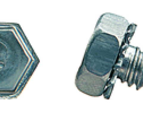 AMK 1964 Chevrolet Chevelle 4 piece Bell Housing Fr Cover Plate Hex External Sems G-5416