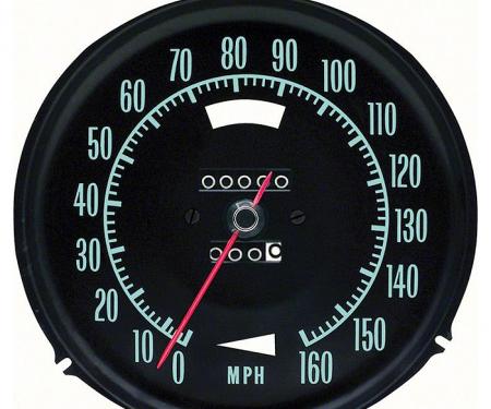OER 1969-71 Corvette Speedometer Without Speed Warning 6492696