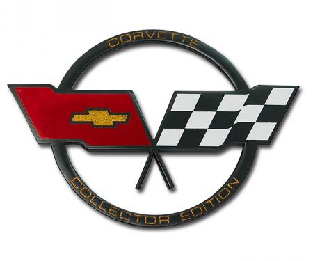 Corvette Emblem, Gas Lid Collector, 1982