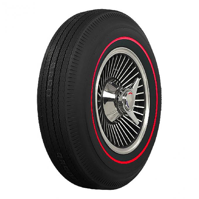 Corvette Tire, BF Goodrich 7.75X15 3/8 Inch Red Line, 1967