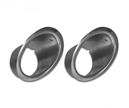 Corvette Exhaust Bezels, 1964-1965