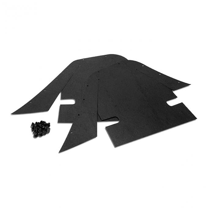 Corvette Inner Skirt Dust Shields, 1969-1982