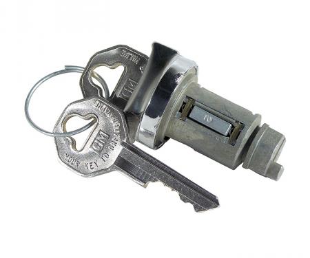 Corvette Ignition Lock, With Original Key, 1953-1964