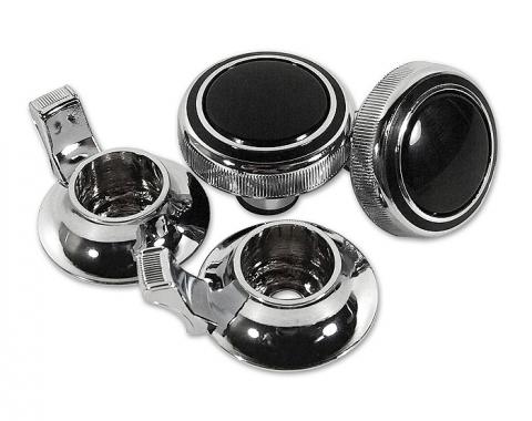 Camaro Radio Knob Set, For Cars With Stereo Radio, 1969-1970