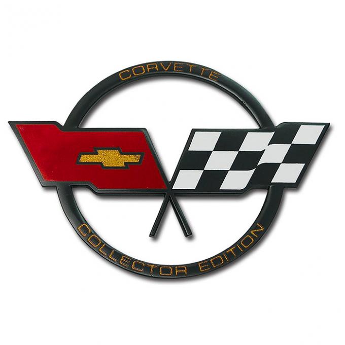 Corvette Emblem, Gas Lid Collector, 1982