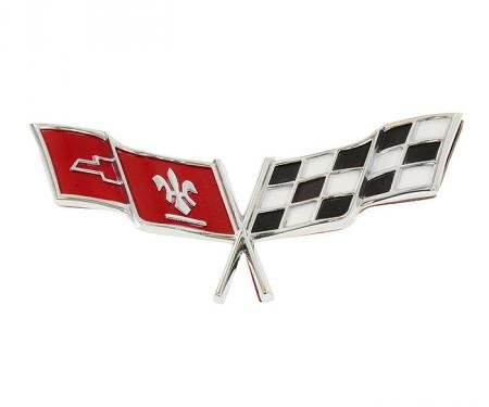 Corvette Emblem, Nose Except 1978, 1977-1979