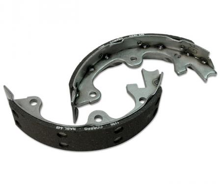 Corvette Park Brake Shoes, 4 Piece Set Stainless, 1965-1982