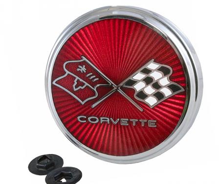 Trim Parts 75-76 Corvette Front Emblem, Each 5961