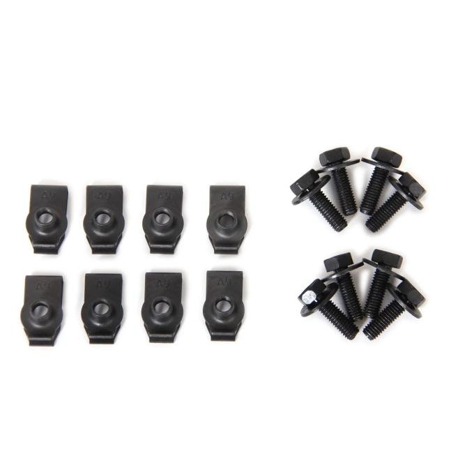 Redline Restomotive® 1984-1996 Chevrolet Corvette Headlight Door Mount Bolts with Nuts
