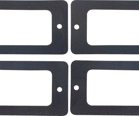 Redline Restomotive® 1968-1969 Camaro / Nova / Impala / Chevelle 4 Piece Side Marker Bezel Gasket Set
