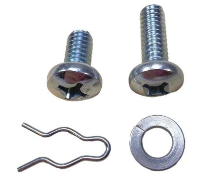 Redline Restomotive® 1955-1956 Chevy Bel Air Horn Center Cap Screws