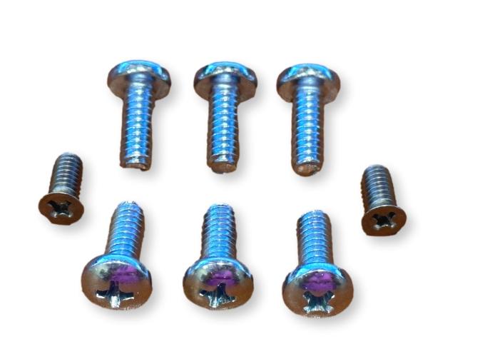 Redline Restomotive® 1957 Chevy Kick Panel / Windlace Retainer to Inner Cowl Screw Set