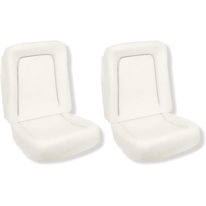 Redline Restomotive® 1967 Chevrolet Camaro Deluxe & 1969 Standard Front Bucket Seat Foam 2 Piece Set