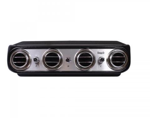 Vintage Air Heritage Under Dash System, Heat & Cool, Brushed Aluminum 674013