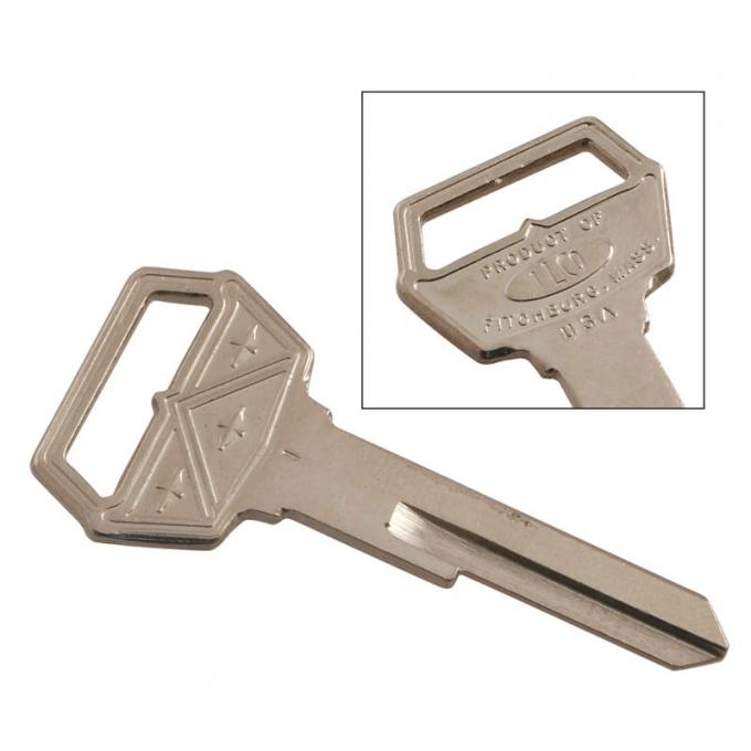 Dennis Carpenter Key Blank - Ignition and Door - 1965-66 Ford Car C50Z-3685-A